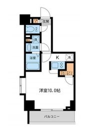 プライムアーバン住吉2 301 間取り図