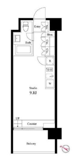 イプセ学芸大学 207 間取り図