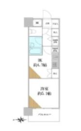 シティスクエア恵比寿 6階 間取り図