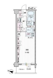 デュオステージ中落合 1階 間取り図