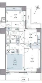 クレヴィスタ西巣鴨 3階 間取り図