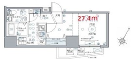 クレヴィスタ西巣鴨 6階 間取り図