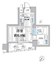 ルヴェール日本橋小伝馬町 201 間取り図