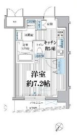 ルヴェール日本橋小伝馬町 202 間取り図