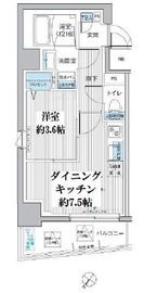 ルヴェール日本橋小伝馬町 303 間取り図