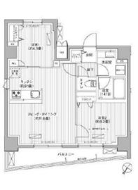 ルヴェール日本橋小伝馬町 602 間取り図