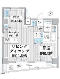 ルヴェール日本橋小伝馬町 702 間取り図