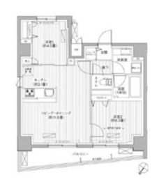 ルヴェール日本橋小伝馬町 802 間取り図