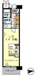 ロイヤルパークス西新井 1124 間取り図