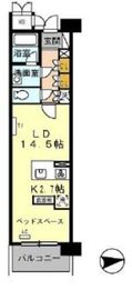 ロイヤルパークス西新井 1024 間取り図