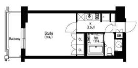 エスティメゾン武蔵小山2 305 間取り図