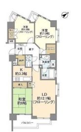 藤和渋谷常磐松ホームズ 4階 間取り図