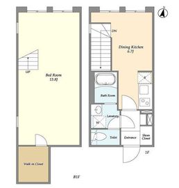 リーガランド小山 102 間取り図