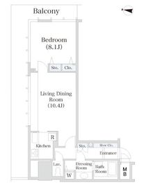 小石川シティハイツ 701 間取り図