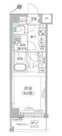 アイルグランデ押上 3階 間取り図