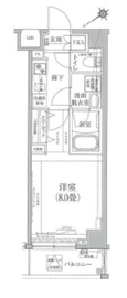 アイルグランデ押上 3階 間取り図