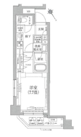 アイルグランデ押上 3階 間取り図