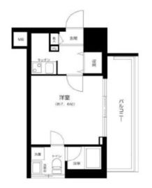 デュアレス麹町 7階 間取り図