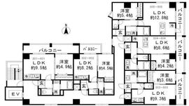 プランドール 602 間取り図