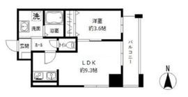 プランドール 803 間取り図