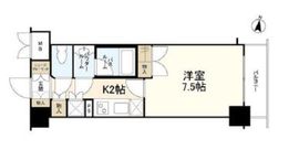 クオリア小石川 7階 間取り図