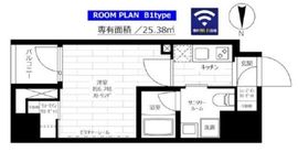 グランドコンシェルジュ蔵前 1102 間取り図