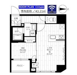 グランドコンシェルジュ蔵前 11階 間取り図