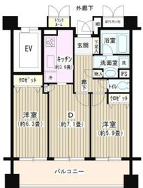 DOMカメイド 1202 間取り図