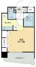 アクロス赤坂 12階 間取り図