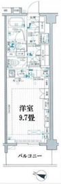 デュオステージ中落合 1階 間取り図