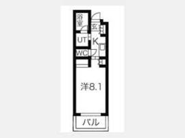 ガーデン東新宿 617 間取り図