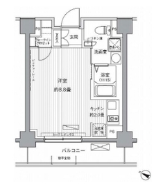 ヒューリックレジデンス茗荷谷 305 間取り図