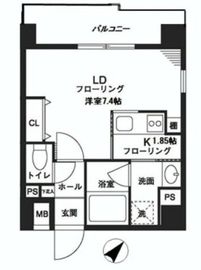 レジデンスみその 201 間取り図