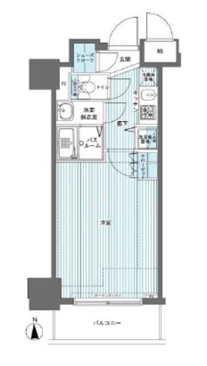 フェニックス西参道タワー 5階 間取り図