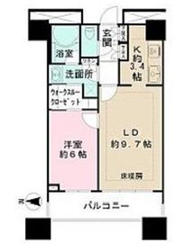 ミッドサザンレジデンス御殿山 3階 間取り図