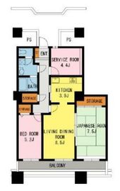 晴海ビュータワー（晴海アイランドトリトンスクエアビュータワー） 18階 間取り図