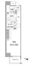 アビティ目黒 218 間取り図
