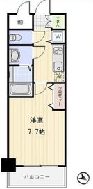 メゾン・ド・ヴィレ高輪魚らん坂 303 間取り図