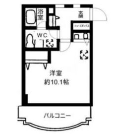 グランドスポット 309 間取り図