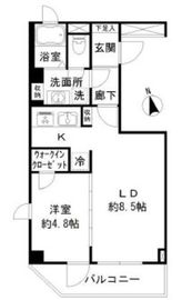 サクレ九段上 201 間取り図