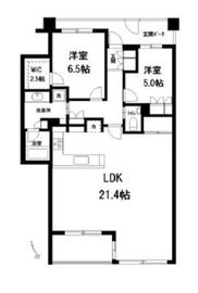 アトラス諏訪町レジデンス 2階 間取り図