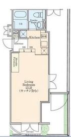 アレーロ上落合 104 間取り図