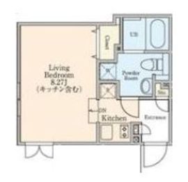 アレーロ上落合 102 間取り図