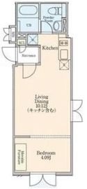 アレーロ上落合 404 間取り図