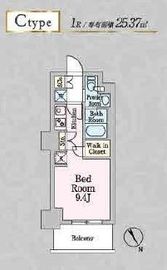 プライムメゾン板橋 203 間取り図