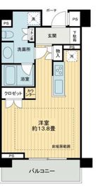 アールヴェール笹塚 2階 間取り図