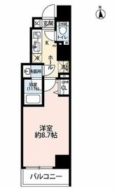 プレール・ドゥーク浅草3 3階 間取り図