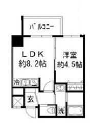 プランドール 802 間取り図