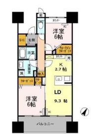 ロイヤルパークスシーサー南千住 702 間取り図