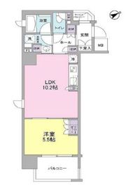 フレアージュ恵比寿 1004 間取り図